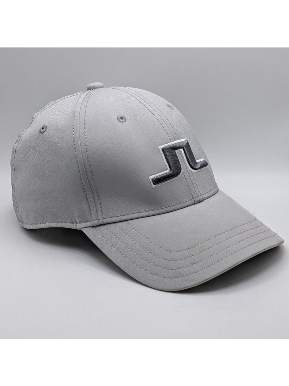 J. Lindberg Gray Hat Cap Golf Outdoor Tennis Yoga Sports Adjustable Strap Back
